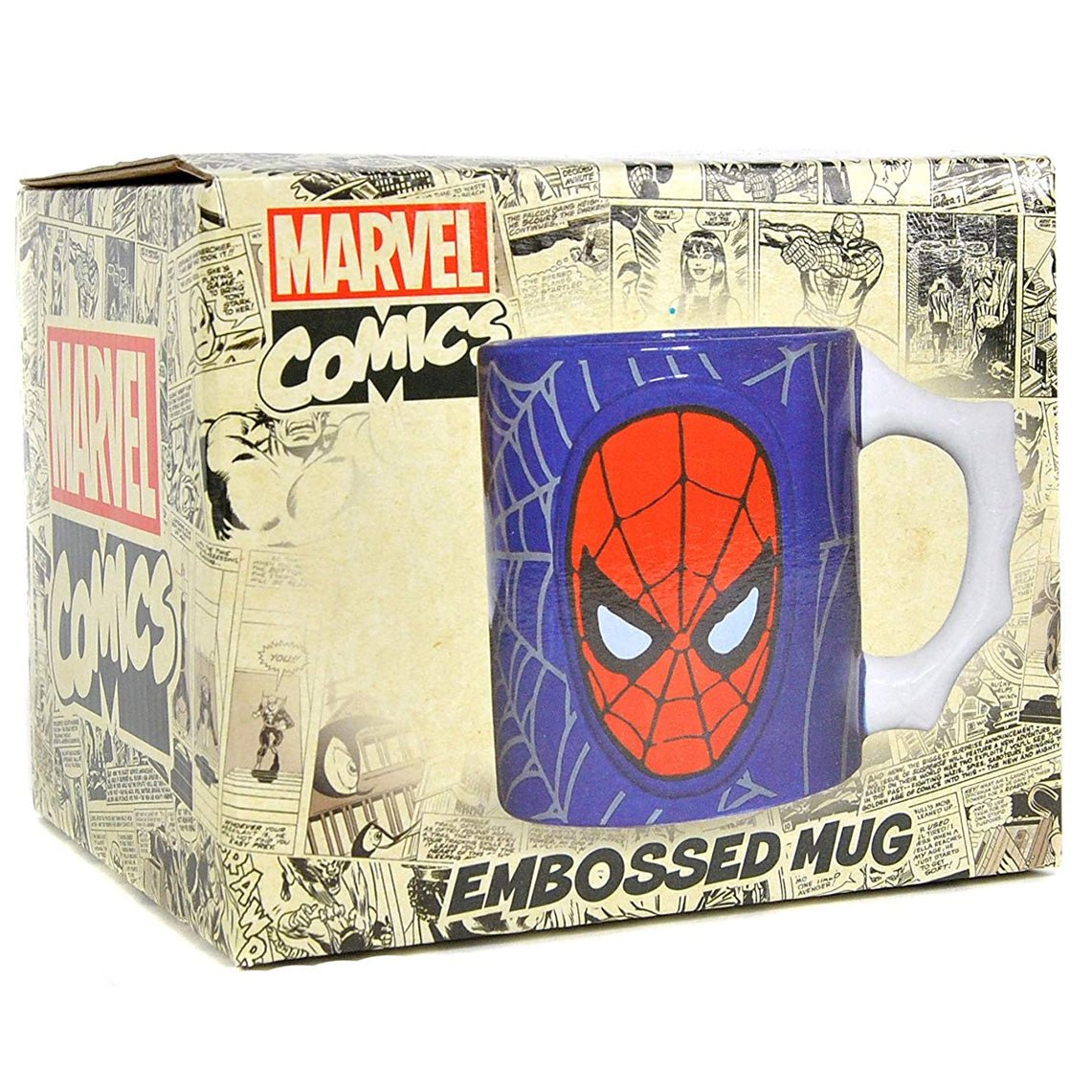 Marvel Spider - Man Embossed Mug - GeekCore