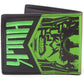 Marvel Thor and The Hulk Embroidered Bi - Fold Wallet - GeekCore