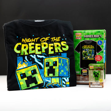Minecraft Creeper Pocket Pop! Vinyl and Tee Set for Kids - GeekCore