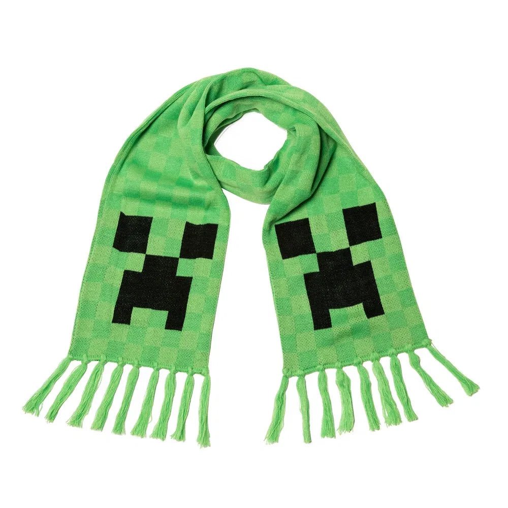 Minecraft Creeper Scarf - GeekCore