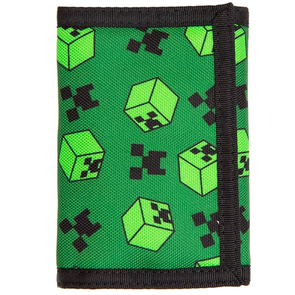 Minecraft Creeper Sweeper Trifold Wallet – GeekCore