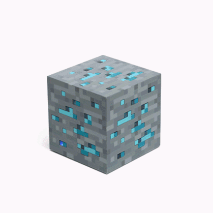 Minecraft Diamond Ore Light - GeekCore
