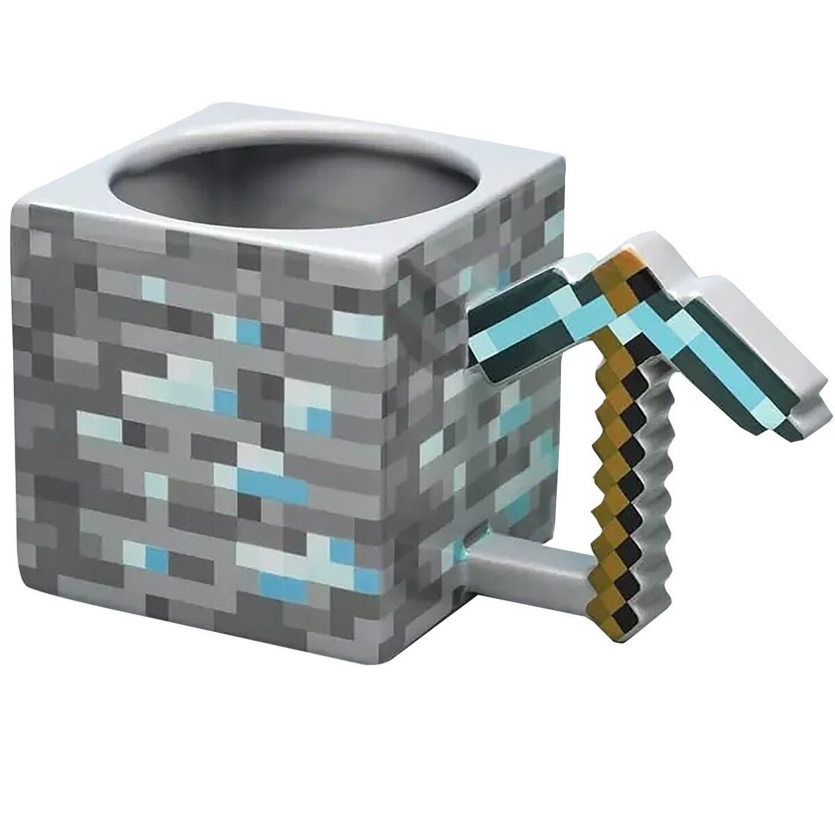 Minecraft Diamond Pickaxe 3D Mug - GeekCore