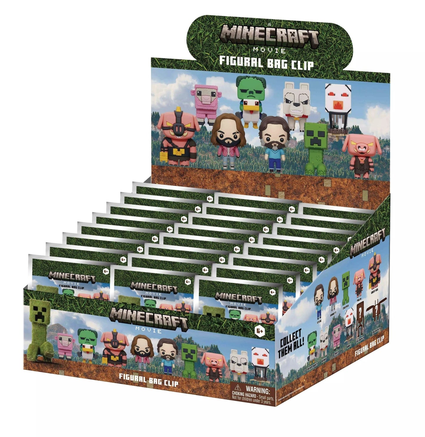 Minecraft Movie Blind Bag Mystery Bag Clip - GeekCore