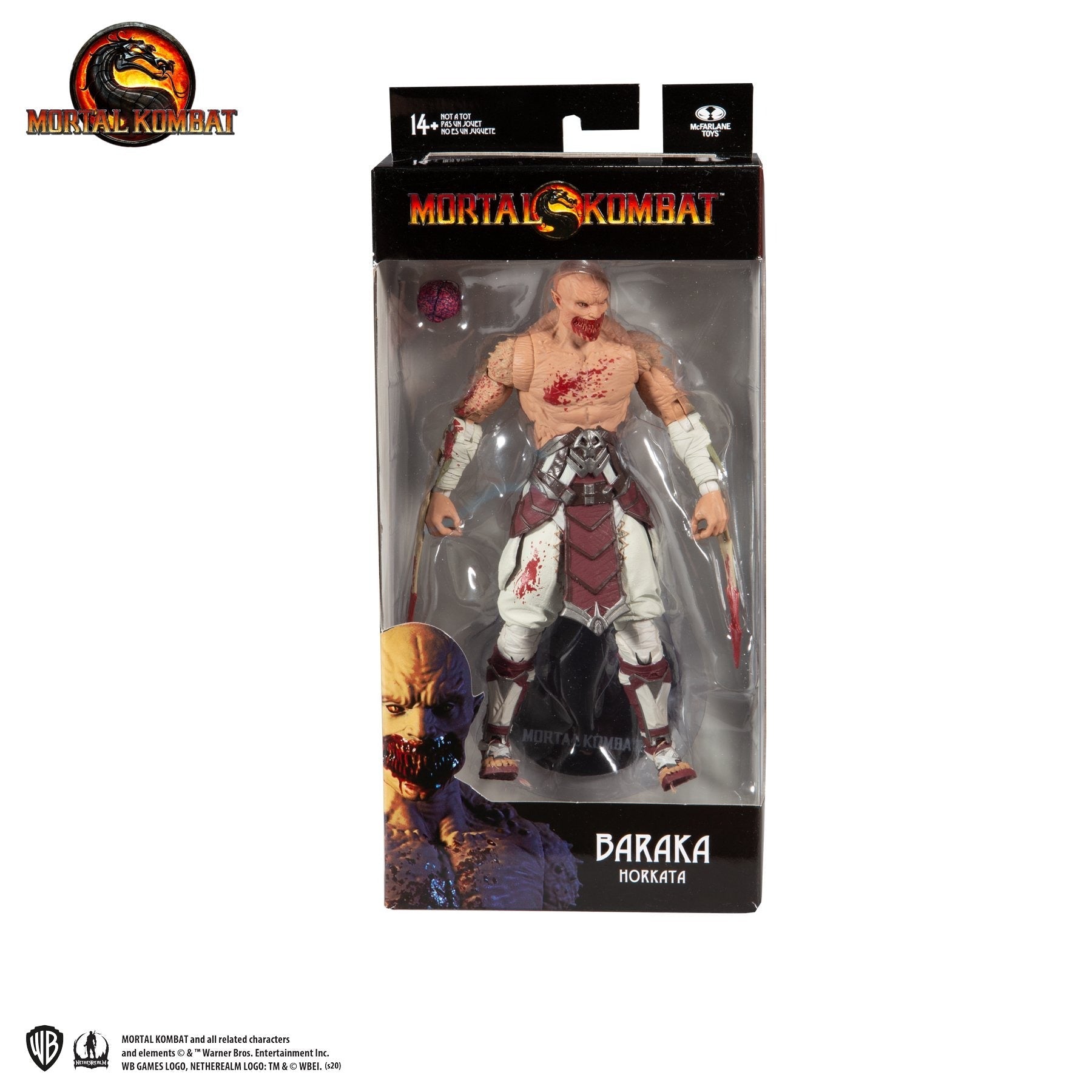 Mortal Kombat Bloody Baraka 7" Action Figure - GeekCore