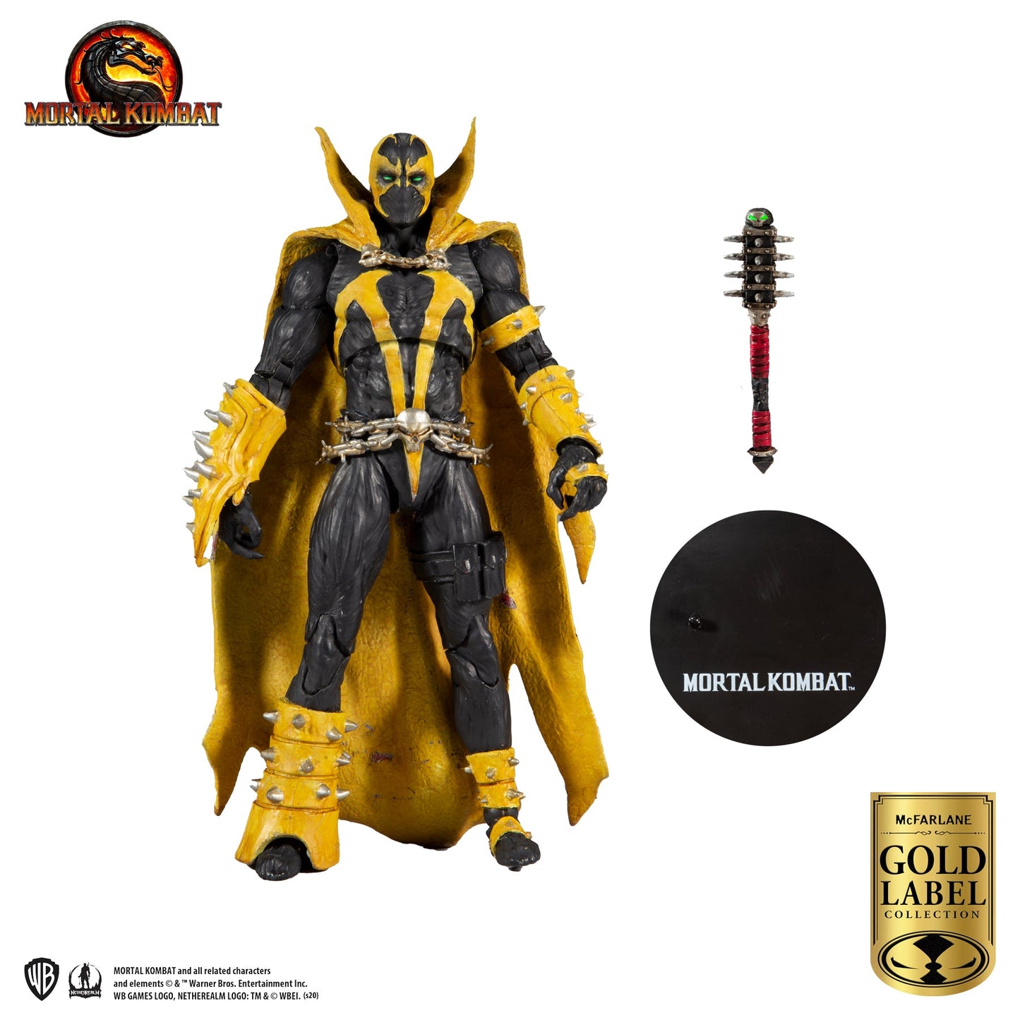 Mortal Kombat Curse of Apocalypse Spawn 7" Action Figure - GeekCore