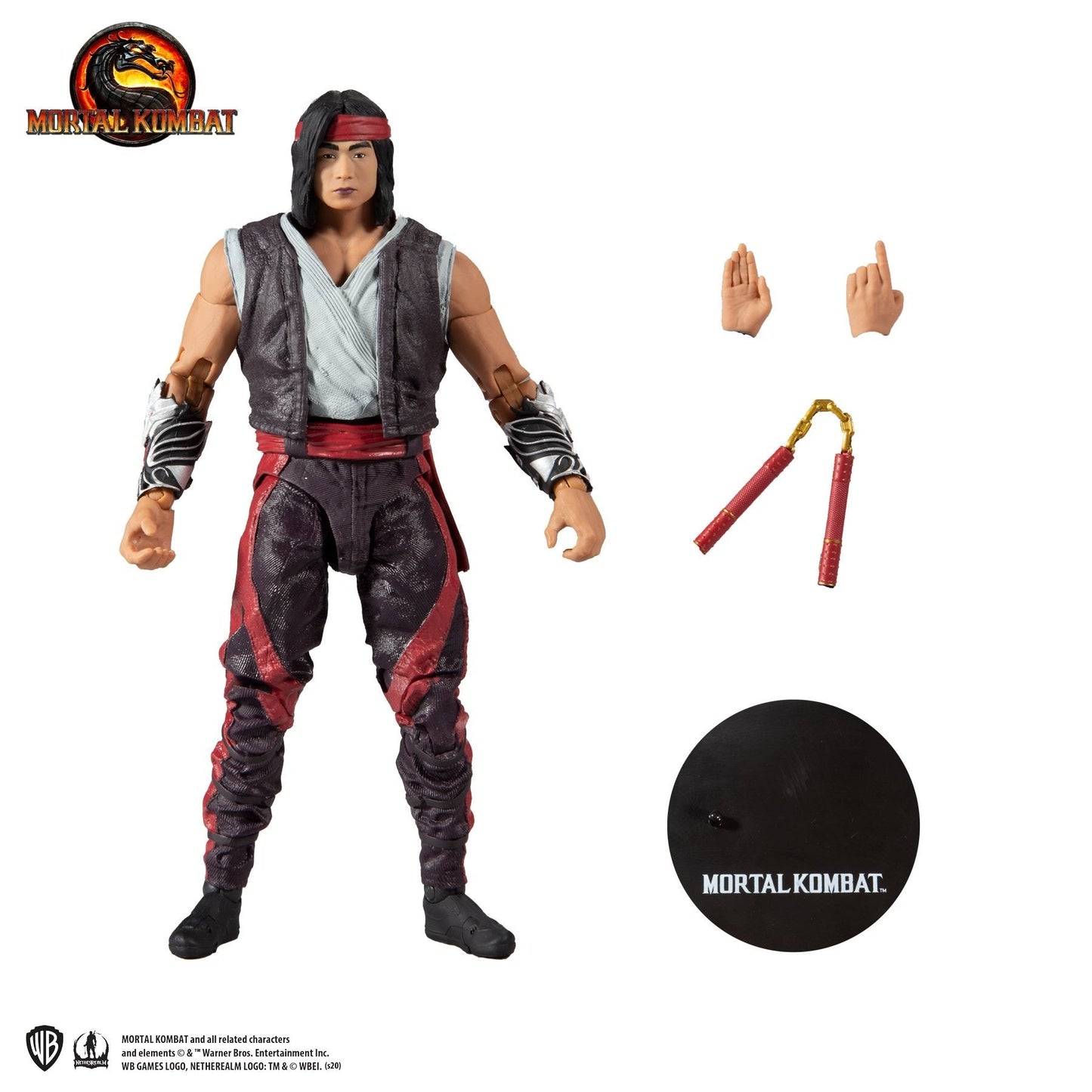 Mortal Kombat Liu Kang 7" Action Figure - GeekCore