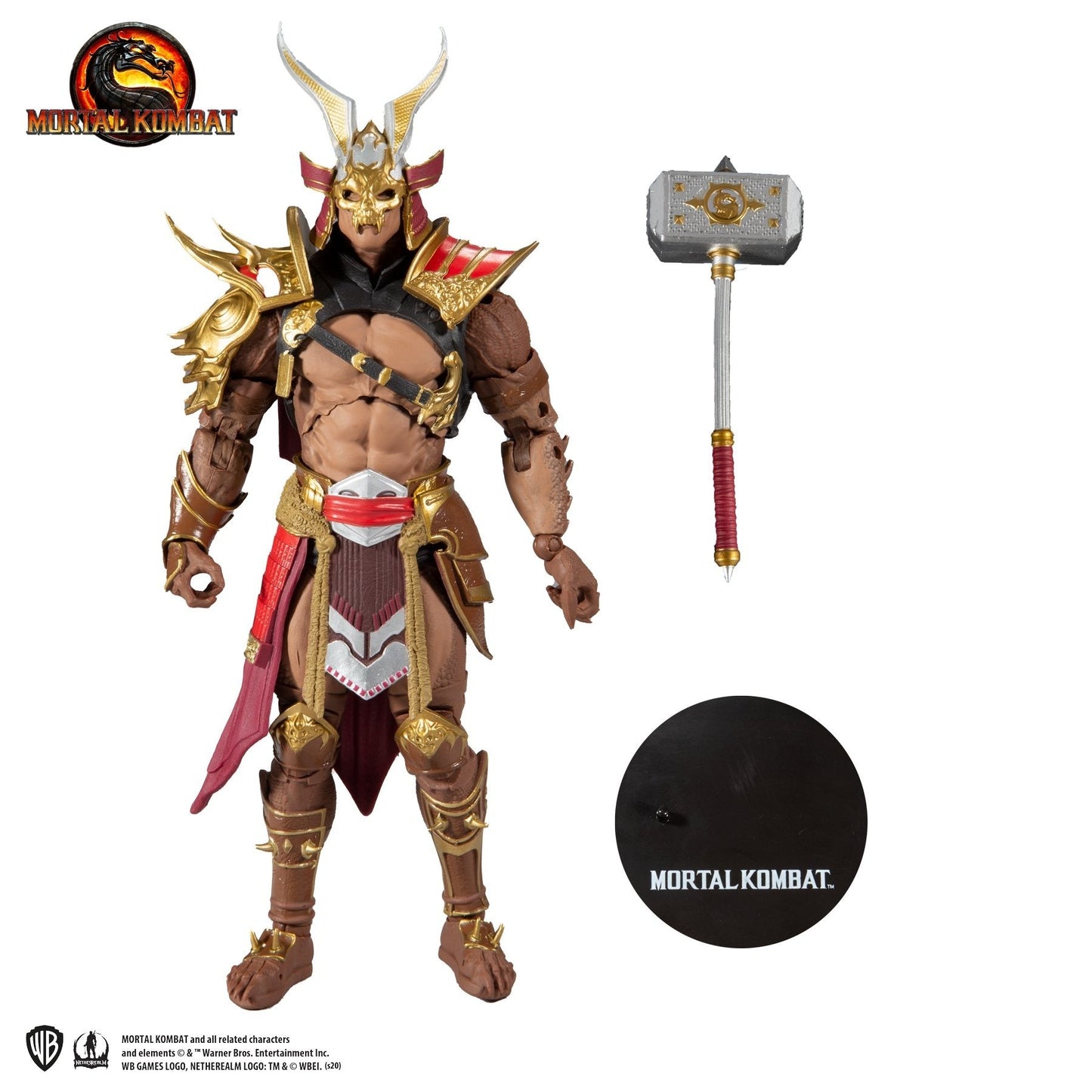 Mortal Kombat Shao Khan 7" Action Figure - GeekCore