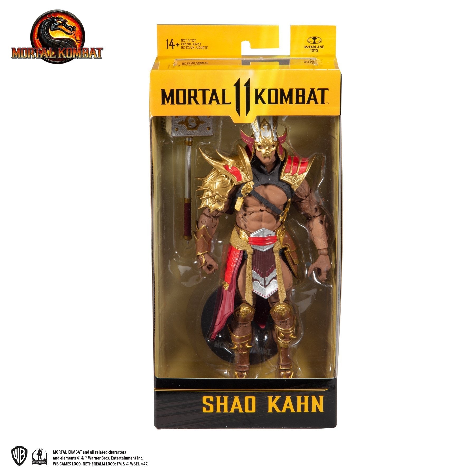 Mortal Kombat Shao Khan 7" Action Figure - GeekCore