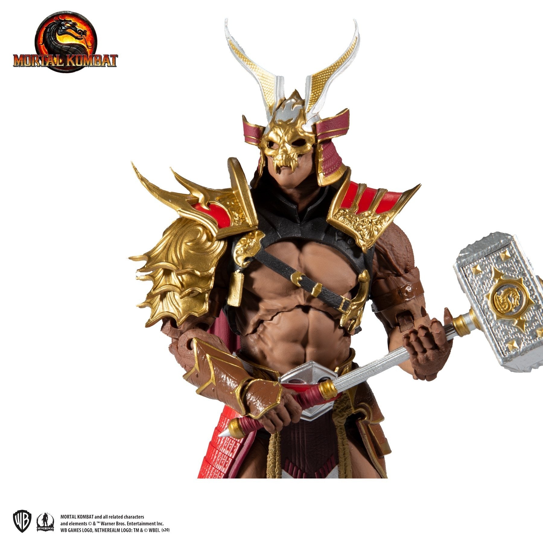 Mortal Kombat Shao Khan 7" Action Figure - GeekCore