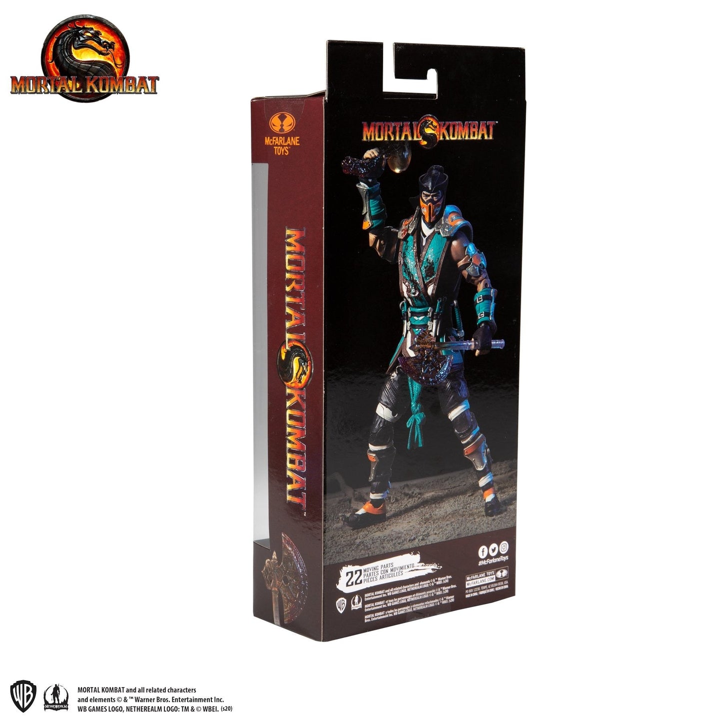 Mortal Kombat Sub - Zero Frozen Over 7" Action Figure - GeekCore
