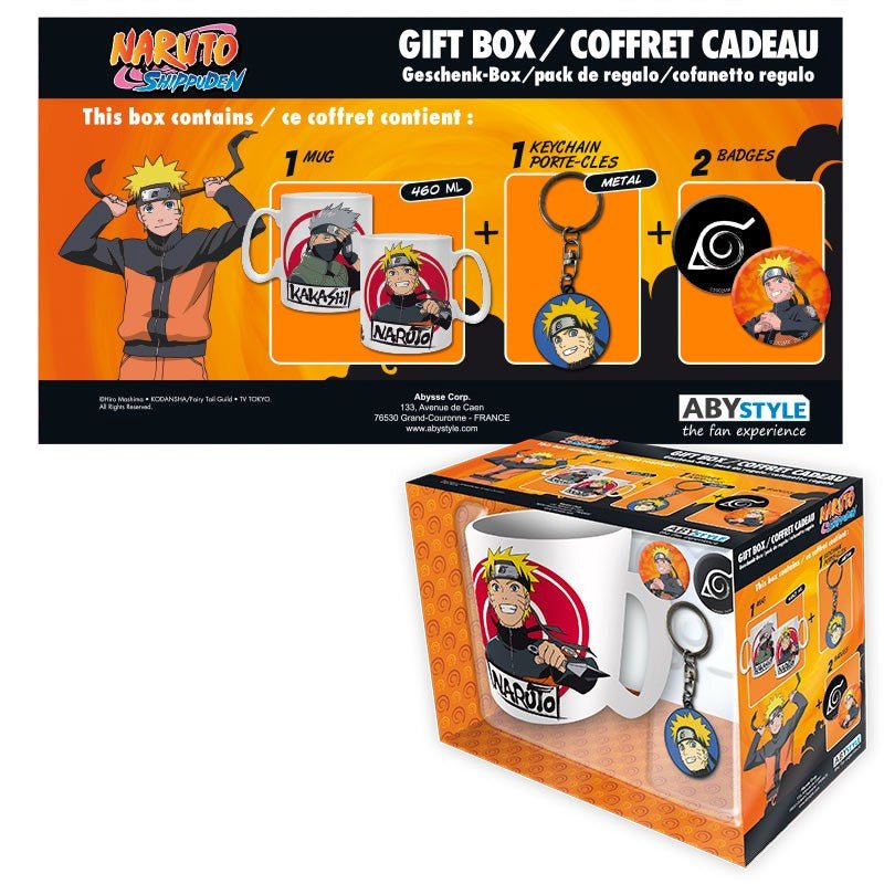 Naruto Shippuden Gift Set - GeekCore