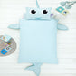 Narwhal Shaped Single Duvet Cover Bedding Set - GeekCore