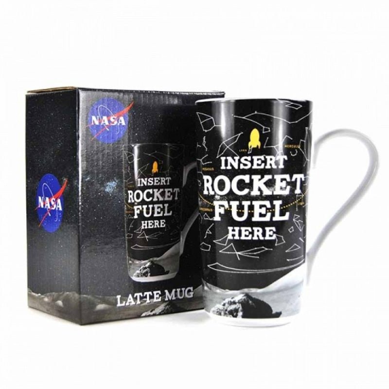NASA Rocket Fuel Latte Mug - GeekCore