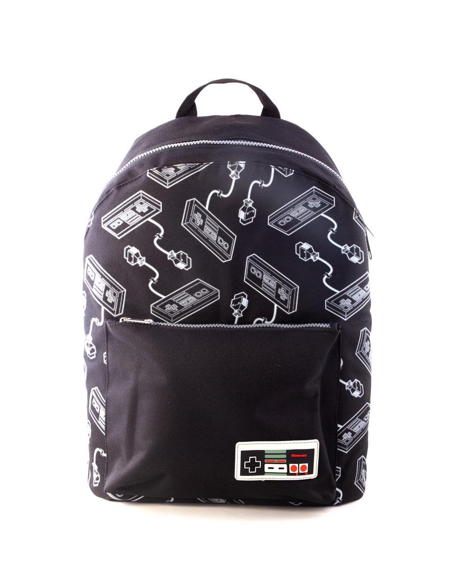NES Controller All Over Print Backpack - GeekCore