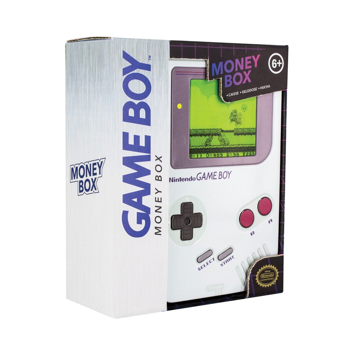 Nintendo Gameboy Tin Money Box - GeekCore