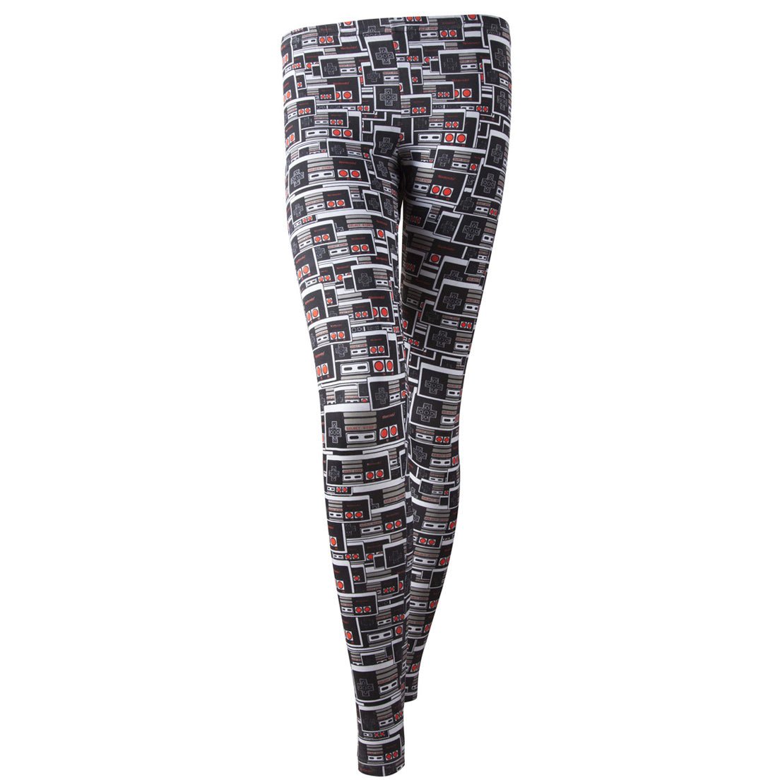 Nintendo NES Controller All Over Print Leggings - GeekCore