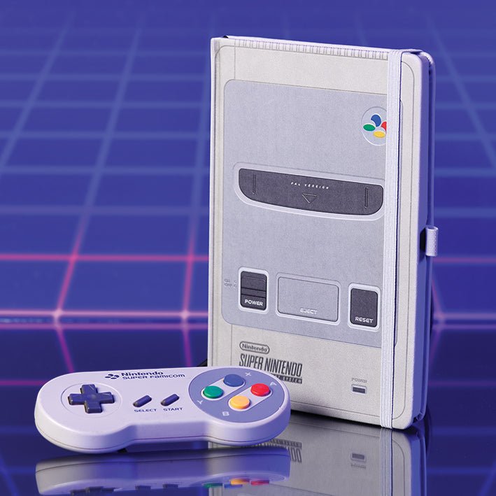 Nintendo SNES Premium Notebook - GeekCore
