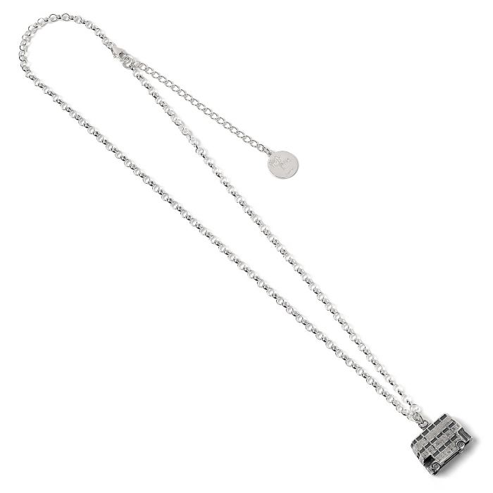 Official Harry Potter Knight Bus Sterling Silver Charm Necklace - GeekCore