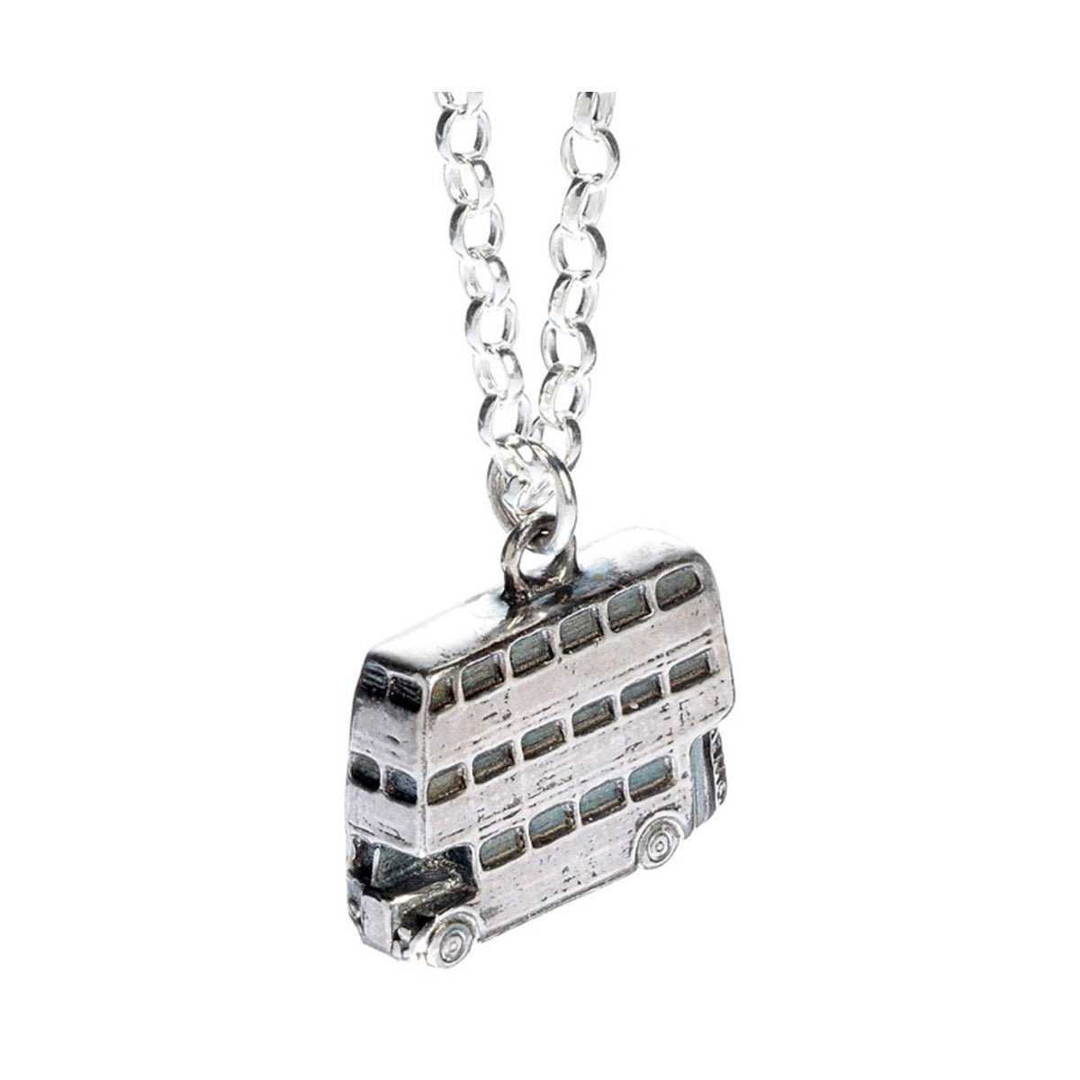 Official Harry Potter Knight Bus Sterling Silver Charm Necklace - GeekCore