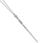 Official Harry Potter Silver Plated Wand Necklace - GeekCore