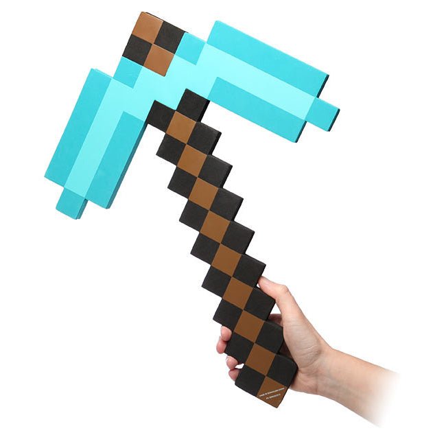Official Minecraft Diamond Pickaxe - GeekCore