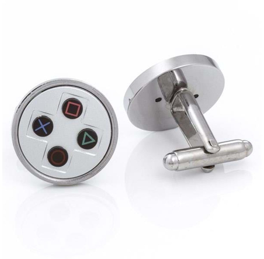 Original Playstation Controller Cufflinks - GeekCore