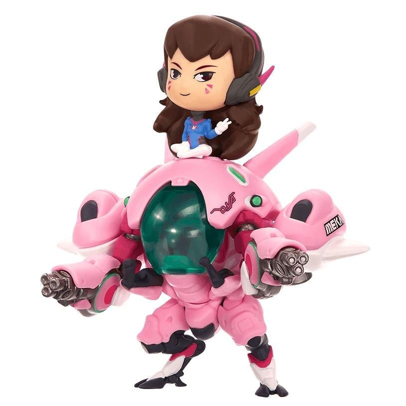 Overwatch D.Va with MEKA Cute But Deadly Figure - GeekCore