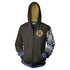 Overwatch Hanzo Zip - Up Hoodie - GeekCore