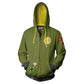 Overwatch Junkrat Zip - Up Hoodie - GeekCore