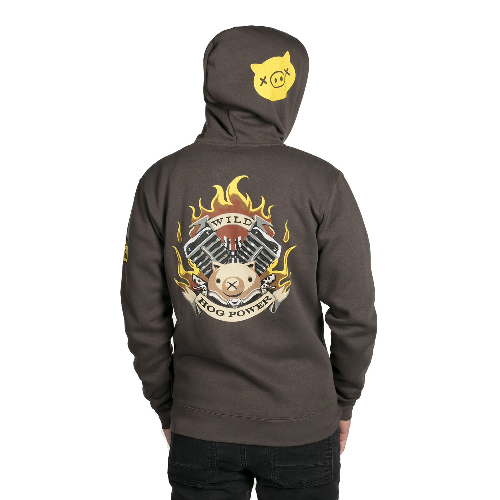 Overwatch Roadhog Zip - Up Hoodie - GeekCore