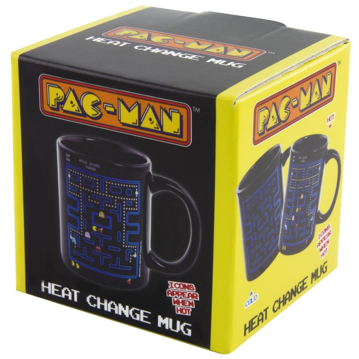 Pac - Man Heat Changing Mug - GeekCore