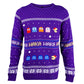 Pacman Knitted Christmas Jumper / Sweater - GeekCore