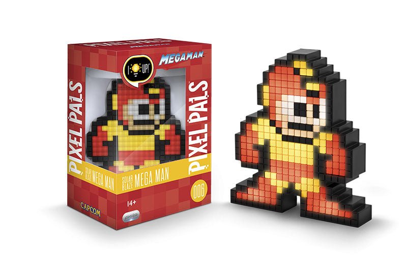 Pixel Pals - Mega Man Solar Blaze Mega Man - GeekCore