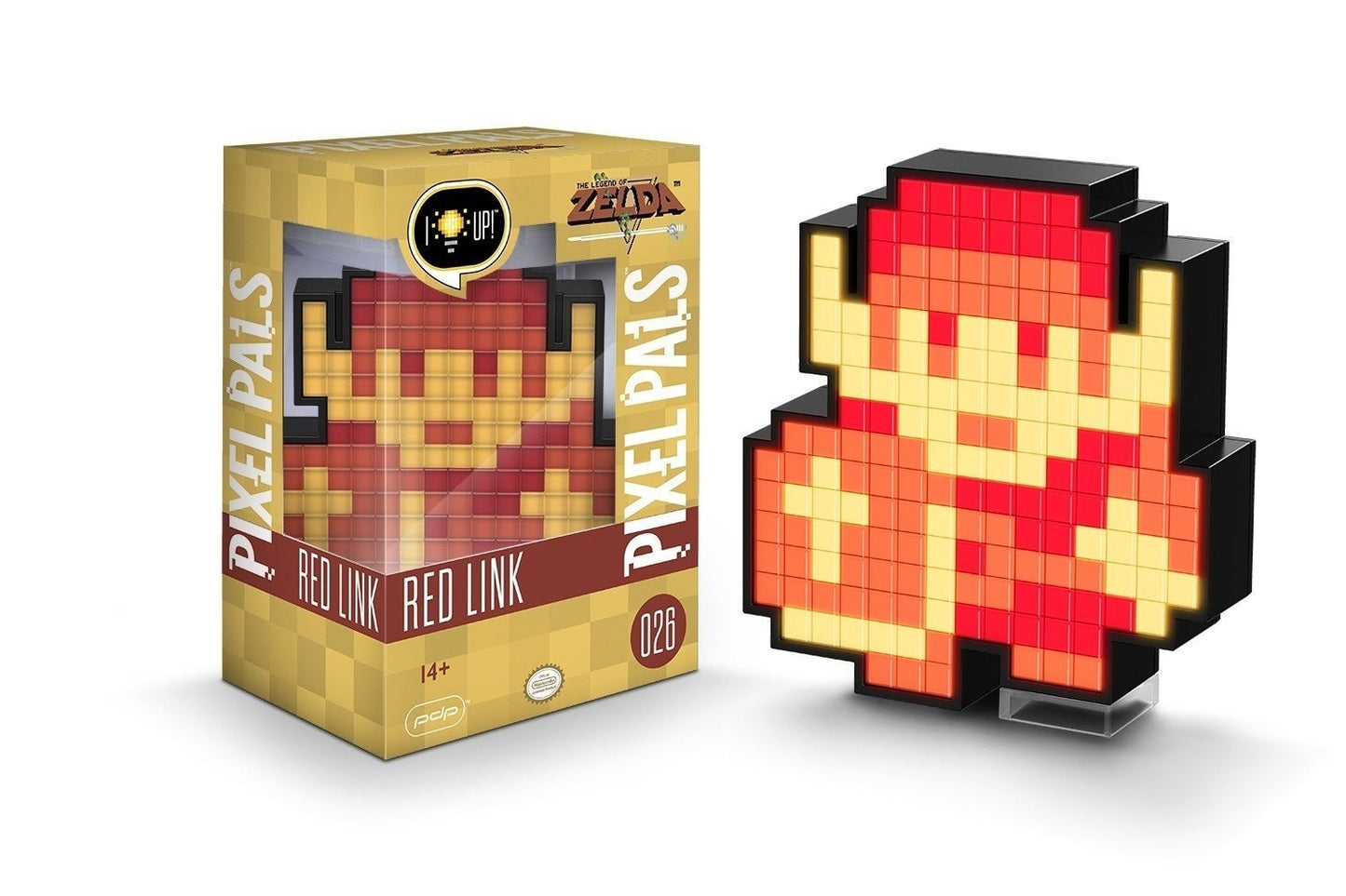 Pixel Pals - The Legend of Zelda Red 8 - Bit Link - GeekCore