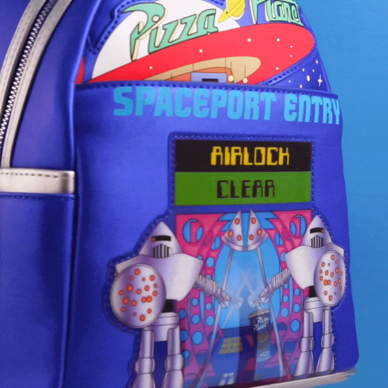 Loungefly x Disney Pixar Toy Story Pizza Planet Space Entry Mini Backpack