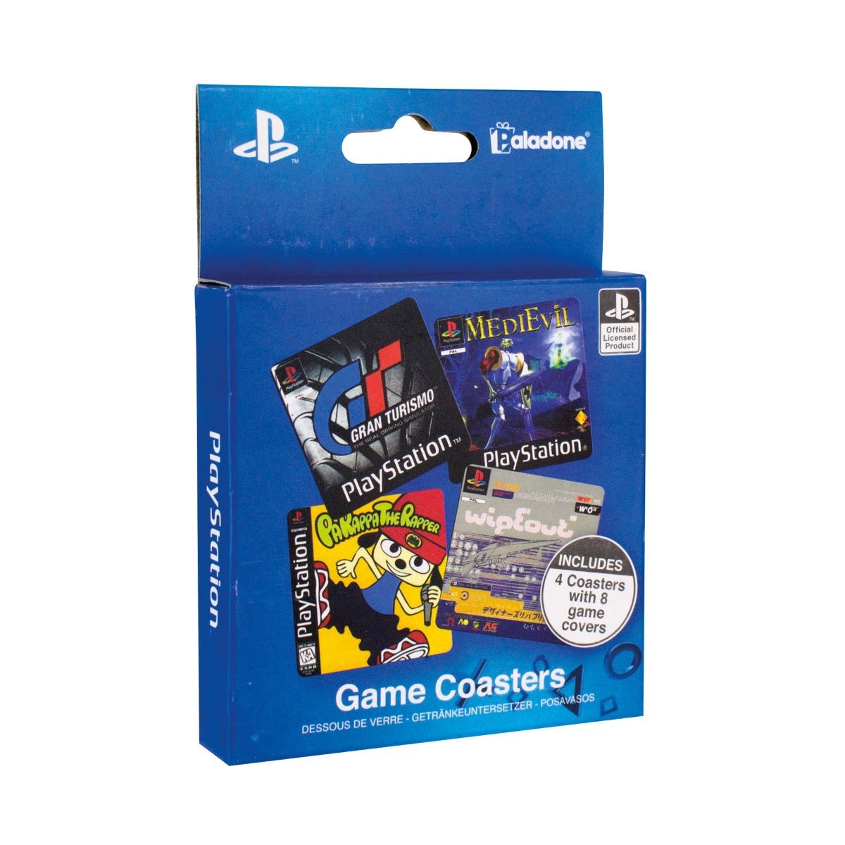 Playstation Game Coasters Set of 8 - GeekCore