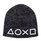 Playstation Symbols Reflective Knit Beanie Hat - GeekCore