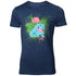 Pokemon Ivysaur Navy Splatter T - Shirt - GeekCore