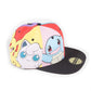 Pokemon Multi Pop Art Snapback Cap - GeekCore