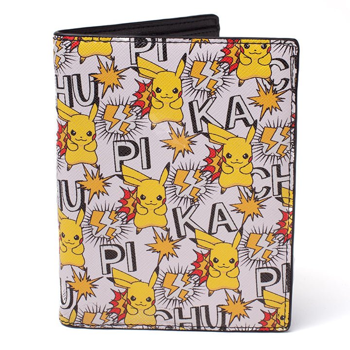 Pokemon Pikachu All Over Print Hinge Wallet - GeekCore