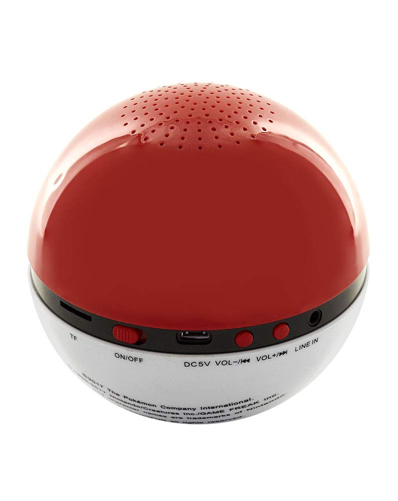 Pokemon Pokeball Bluetooth Wireless Speaker - GeekCore