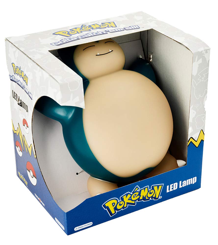 Pokemon Snorlax Lamp - GeekCore