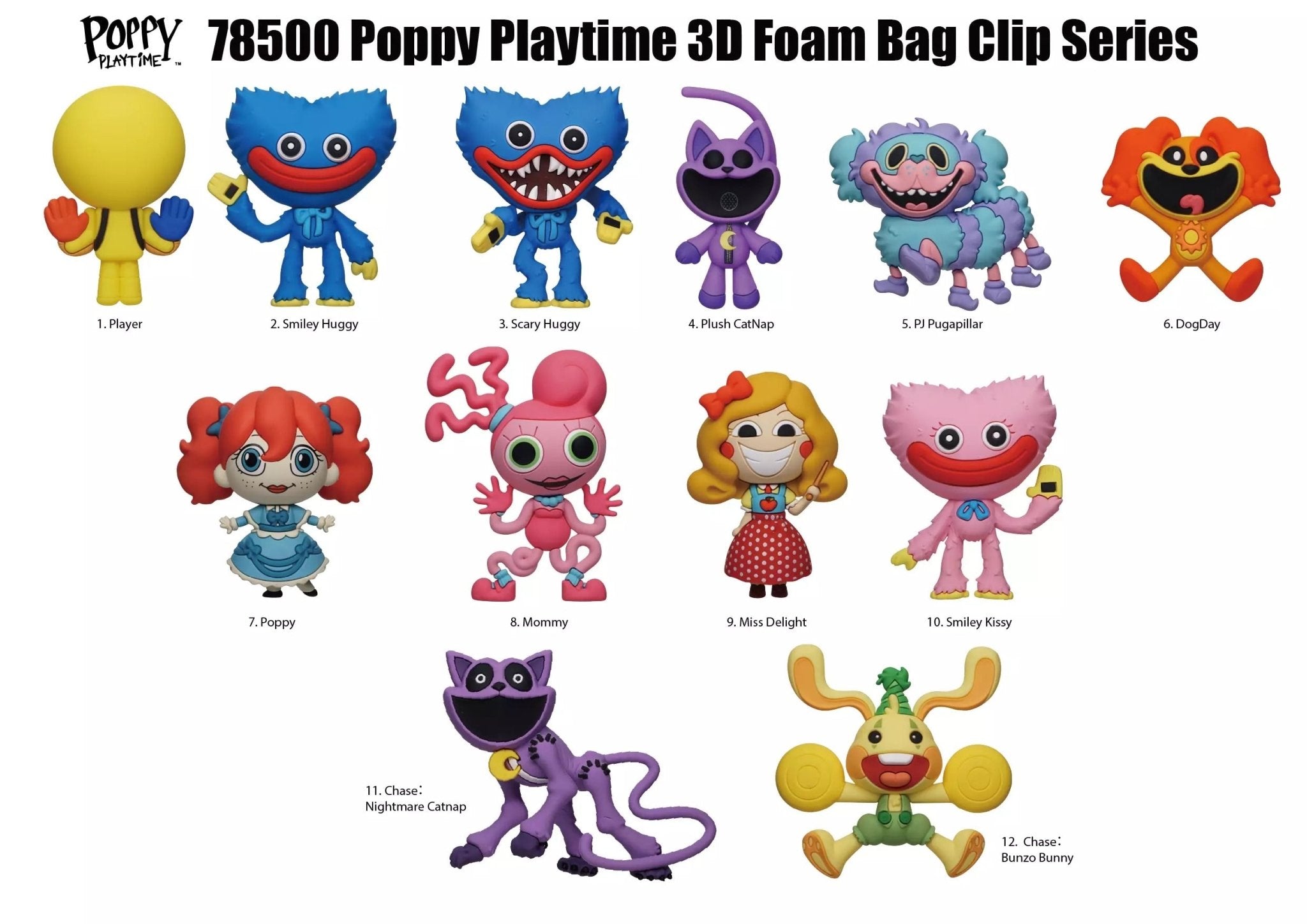 Poppy Playtime Blind Bag Mystery Bag Clip - GeekCore
