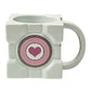 Portal Companion Cube Ceramic Mug - GeekCore