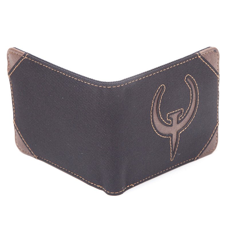 Quake Classic Logo Bi - Fold Wallet - GeekCore