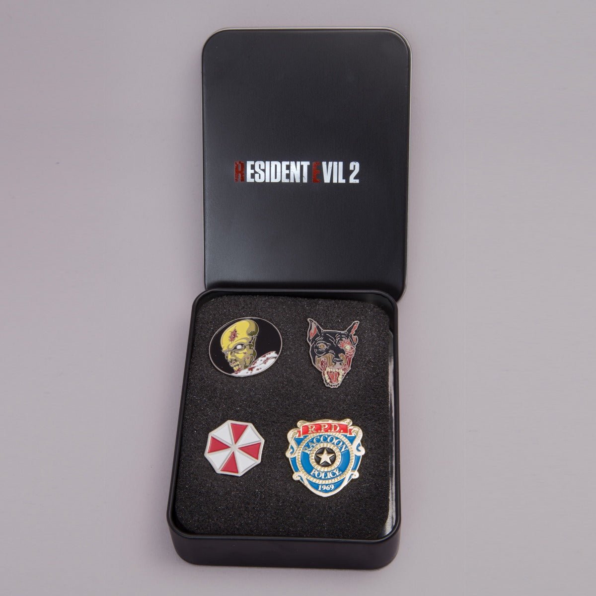 Resident Evil 2 Collectors Pin Badge Set - GeekCore