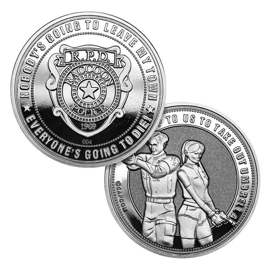 Resident Evil 2 Limited Edition Collectors Coin – GeekCore