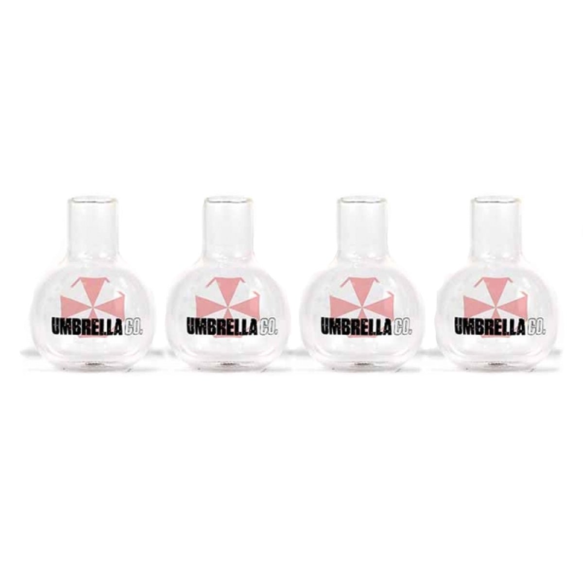 Resident Evil Umbrella Corp Mini Glasses (Set of 4) - GeekCore