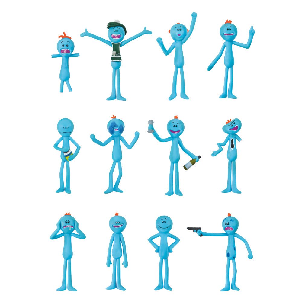 Rick and Morty Mr Meeseeks Christmas Tree Decorations (12 - pack) - GeekCore